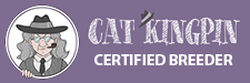 Cat Kingpin Certified Breeder badge